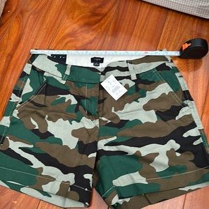 J.Crew camo shorts NWT